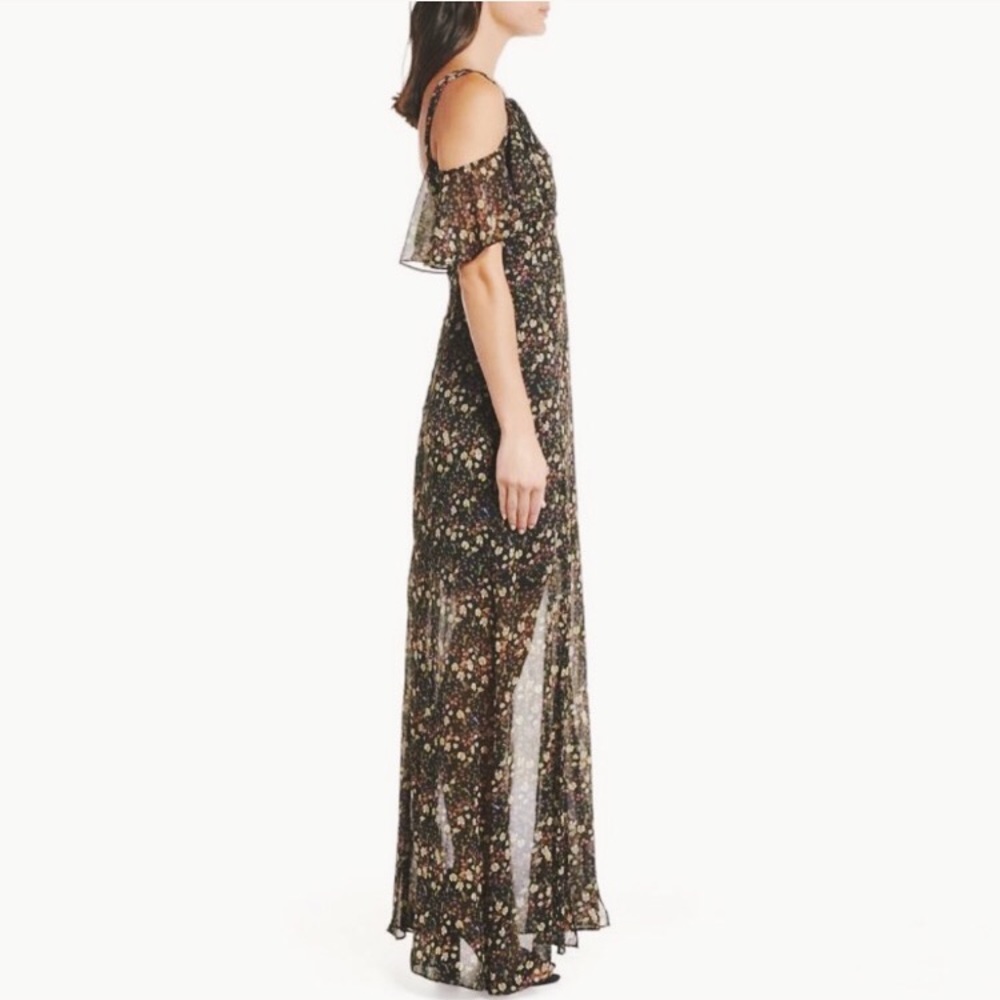 HP⭐️NWT French Connection Cold Shoulder Maxi Dress - Picture 4 of 8